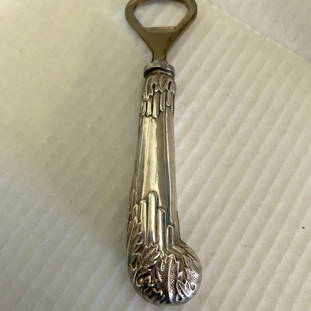 VTG Sterling Silver Handled Bottle Opener